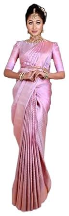 Buy Ayaa Kanjivaram Silk Saree Wedding For Women Banarasi Original Pure ...