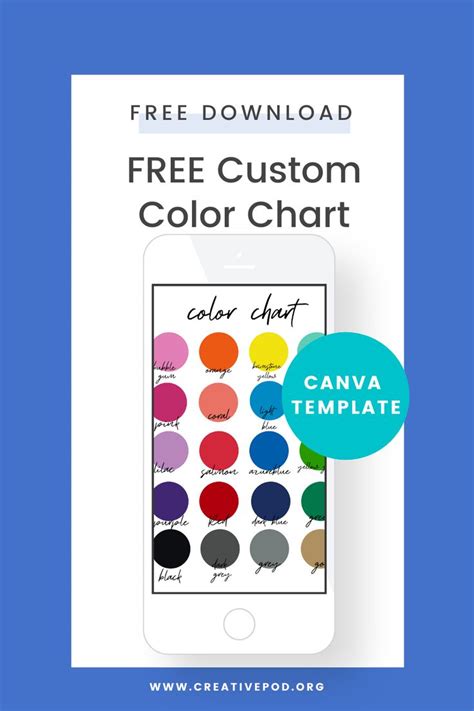 Image result for Custom Color Chart
