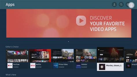 How to manage apps on Samsung smart TV? | Samsung India