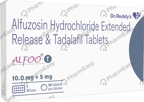 Buy Alfoo T 10/5mg Strip Of 10 Tablets Online at Flat 15% OFF | PharmEasy