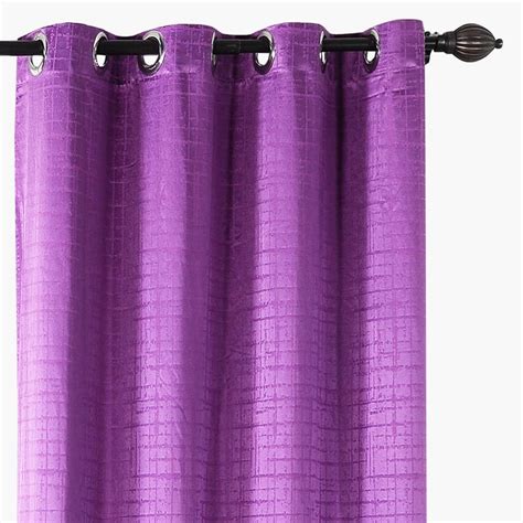Buy DECO WINDOW Textured Semi-Blackout Window Curtain Pair - 1.52 x 1. ...