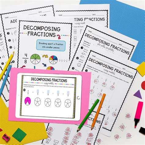 4th Grade Math Adding Fractions 的图像结果