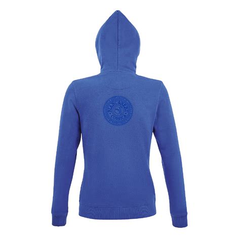SWEAT ZIPPÉ REGINA ROYAL - STAMPA NOSTRA - Biancu-neru