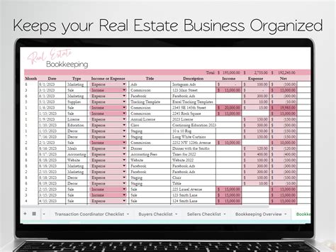 This is an Excel Spreadsheet that helps you to track all of your real ...