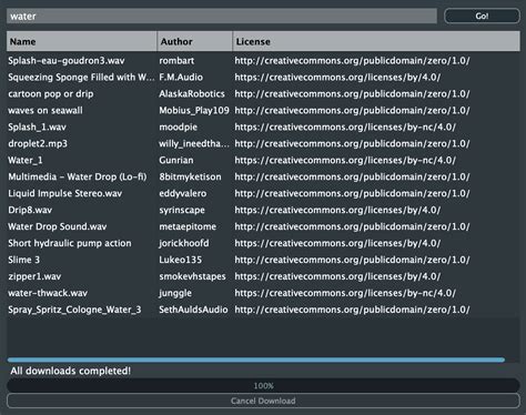 Freesound Tutorial 的图像结果