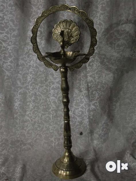 Antique pure brass solid heavy big welcome diya - Home Decor & Garden ...