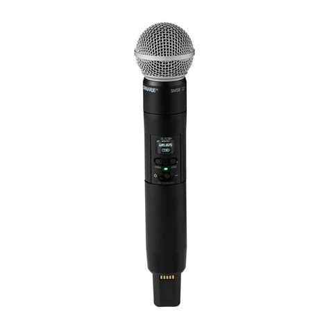 SLXD2+/58-Wireless Handheld Transmitter with SM58® Microphone - Shure India