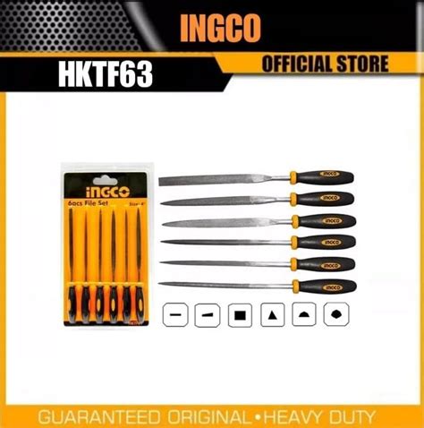 INGCO 6 Pcs file set : Amazon.in: Office Products