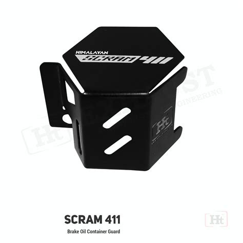 SCRAM 411 Brake Oil Container Guard Stainless Steel BLACK MATT – FTC 0 ...
