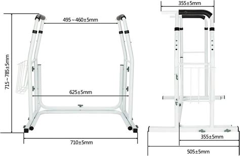 Buy GBNIJ Toilet Safety Frame & RailStand Alone Toilet Safety Grab Rail ...