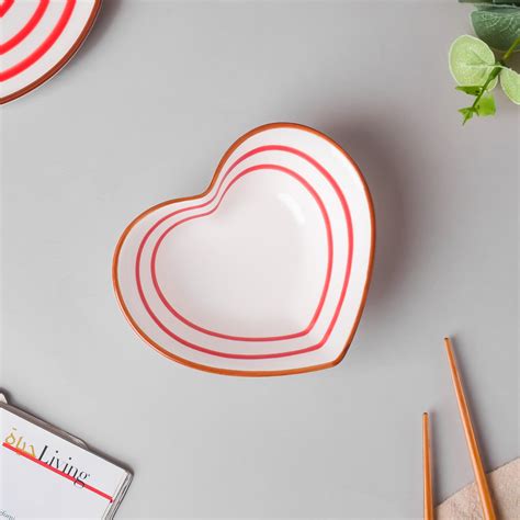 Spiral Red 22 Piece Dinner Set For 6 Online - Premium Dinner Set | Nestasia