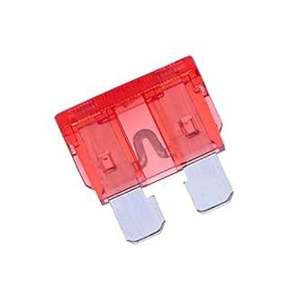 Electronic Spices 10a 32v Atc Automotive Metal Blade Fuse Pack of 20pcs ...