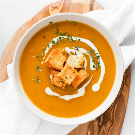 Butternut Squash Apple Soup - Planted in the Kitchen