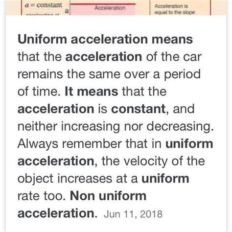 What do you mean by uniform and non-uniform acceleration? Explain with ...