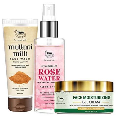 Buy TNW-THE NATURAL WASH FACE MOISTURIZING GEL CREAM, MULTANI MITTI ...