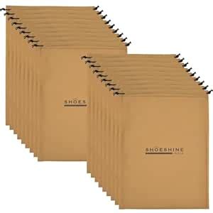 Buy Shoeshine Shoe Bag for Travel & Storage (Set of 18 Bags) Shoe ...