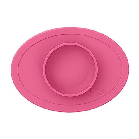 ezpz Tiny Bowl - 100% Food Grade Silicone Suction Bowl with Built-in ...