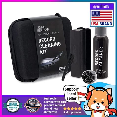 [sgstock] Big Fudge Vinyl Record Cleaning Kit Professional Series - 5 ...