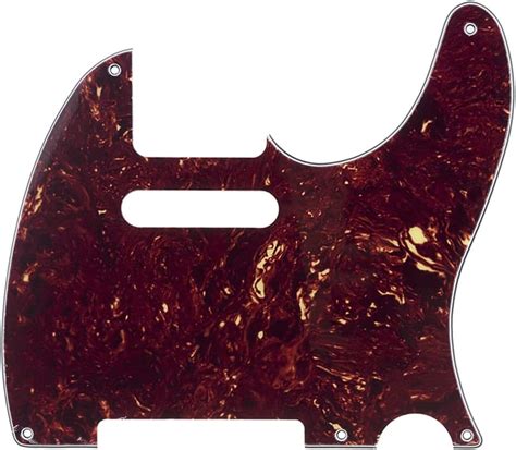 Buy Musiclily 5 Hole Vintage Tele Guitar Pickguard Scratch Plate for ...