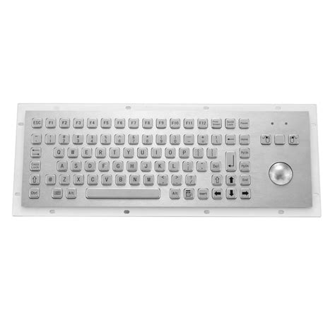 Stainless steel keyboard - KY-PC-F2 - Shenzhen KEYU Co., Ltd - panel ...