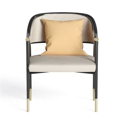 休闲椅 进口实木框架+布艺软包 L598-931 W750*D880*H1050 mm | Chair, Wingback chair ...