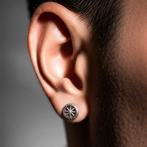 Buy Now Premium Earring - GALAXOR - 6mm Pure Titanium Steel Hoop ...