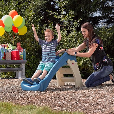 Buy Step2 Play and Fold Jr. Kids Slide Indoor and Outdoor Foldable ...