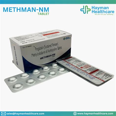 METHMAN-NM Tablets Hayman Healthcare Pvt. Ltd.