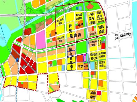 新增4200学位！斗门湖心新城3所新校学区划分方案出炉