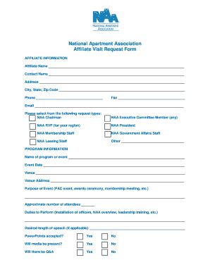 Fillable Online naahq John philip sousa award fillable form Fax Email ...