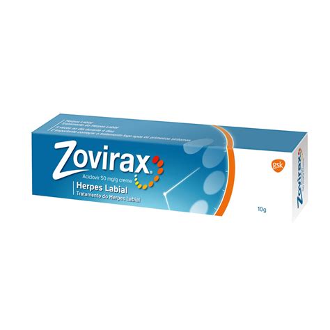 Zovirax Creme Herpes Labial Aciclovir ZOVIRAX | Wells