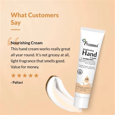 Brightening Hand Cream with Kojic Acid – Fixderma Skincare