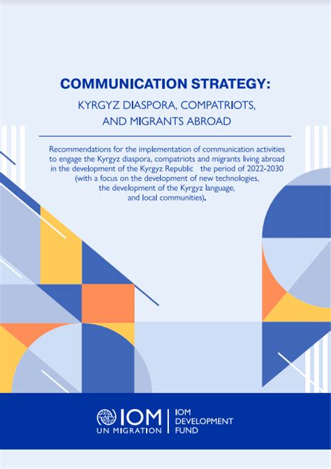 Communication Strategy: Kyrgyz Diaspora, Compatriots, and Migrants ...