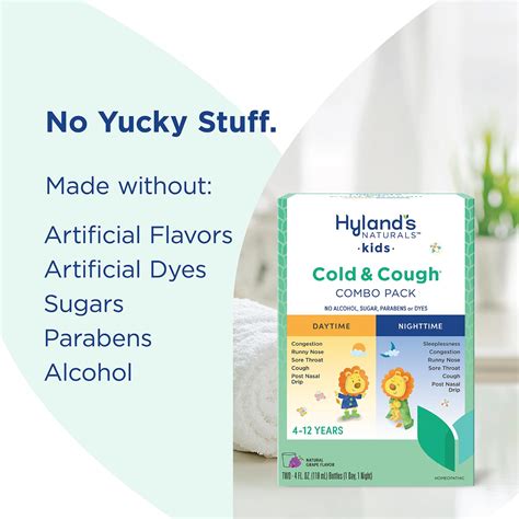Snapklik.com : Hylands Kids Cold And Cough, Day And Night Combo Pack ...