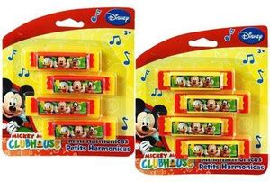 DISNEY Mickey Mouse Clubhouse 4Pk Harmonica - Mickey Mouse Clubhouse ...