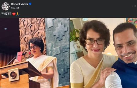 Priyanka Gandhi takes oath as Wayanad MP in Lok Sabha, sports Kerala ...