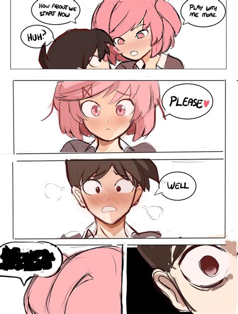 Play With Me (rakeenart) [Doki Doki Literature Club] : r/rule34_comics