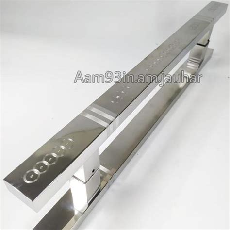 Jual handle pintu rumah kotak 60 cm tarikan pintu gagang pintu kunci ...
