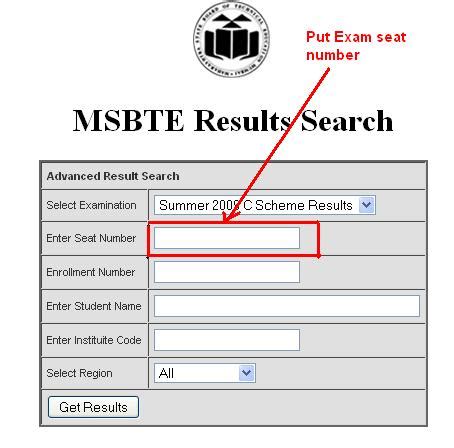MSBTE Examination Result | Diploma Summer Result 2011| MSBTE Result ...