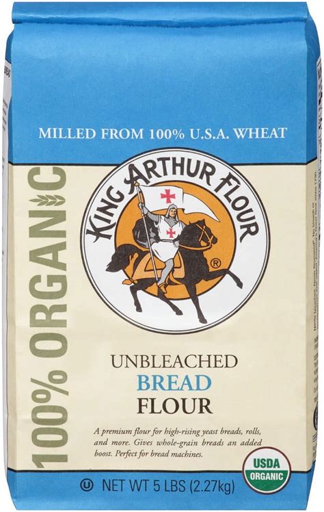 King Arthur Flour 100% Organic Unbleached Bread Flour