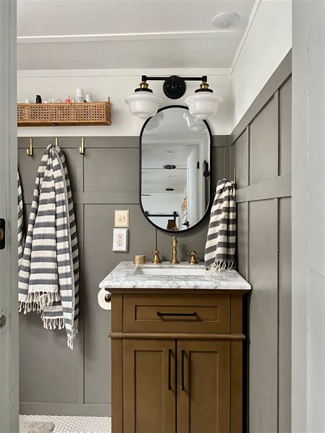 Board And Batten Bathroom How To Make A Board And Batten Bathroom