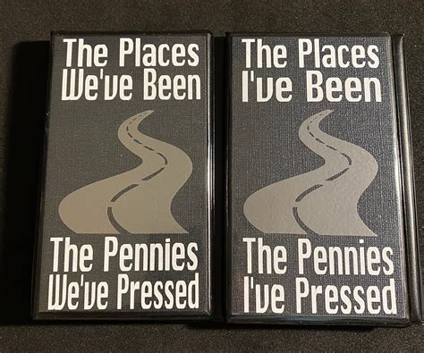 Elongated / Pressed Penny Souvenir Book / Album Collector - Etsy