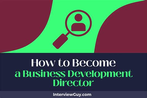 How to Become a Business Development Director (Driving Profits, Driving ...