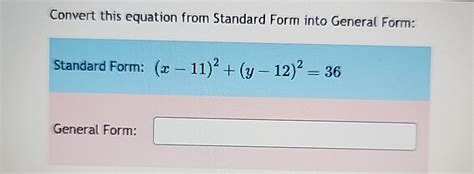 How to Convert Equations into General Form 的图像结果