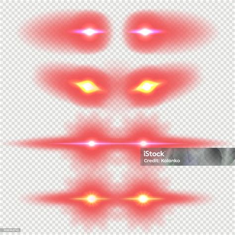 Laser Red Eyes Meme Game Superhero Vector Template Illustration Comic ...