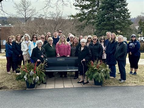Schuylkill dedicates memorial bench for bookstore manager Kelly Ann Gemmell | Penn State Schuylkill