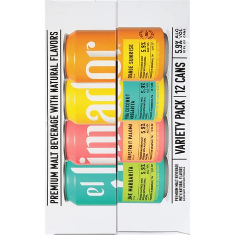 el Jimador Malt Beverage, Premium, Variety Pack (12 fl oz) Delivery or ...