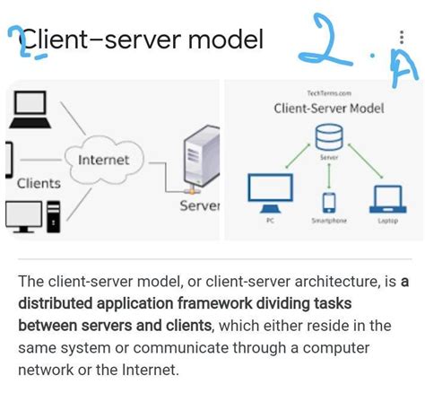 a. What do you understand by network? b. What is a client-server model ...