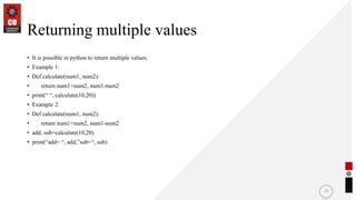 Image result for Fonction Multiple Python