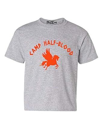 Buy shop4ever Camp Half Blood Orange Youth's T-Shirt Cool Demigods ...